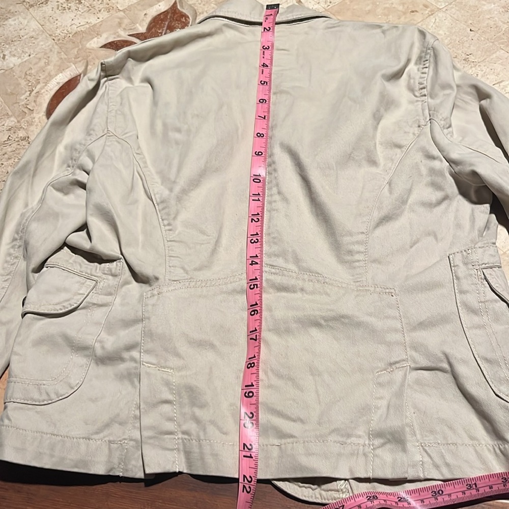 Khaki Jean Jacket - Picture 8 of 8